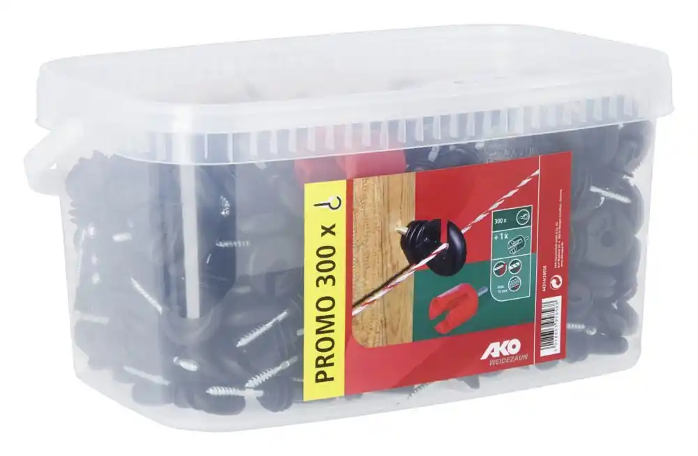 Ringisolatoren mit durchgehende Stütze, Promotion-Eimer 300 Stück Bestseller